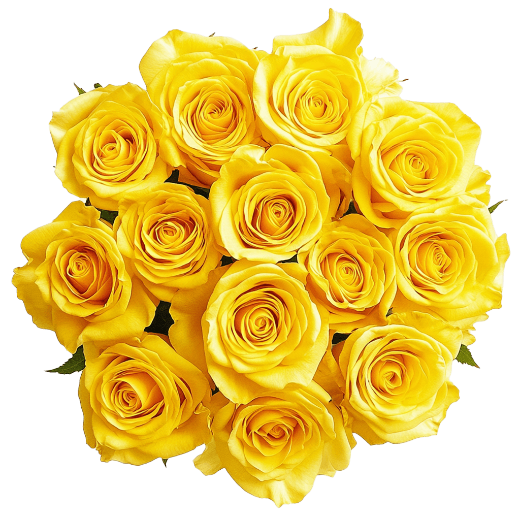 Yellow Roses Bouquet - Image 4