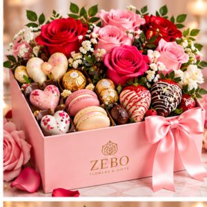 Macaron & Chocolate Gift Box